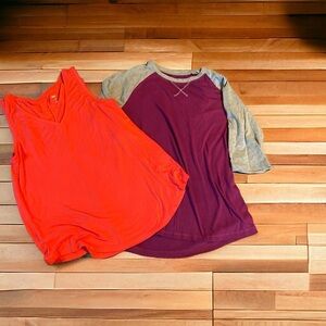 Athletic Works women’s casual tops set of two soft and comfortable casual
